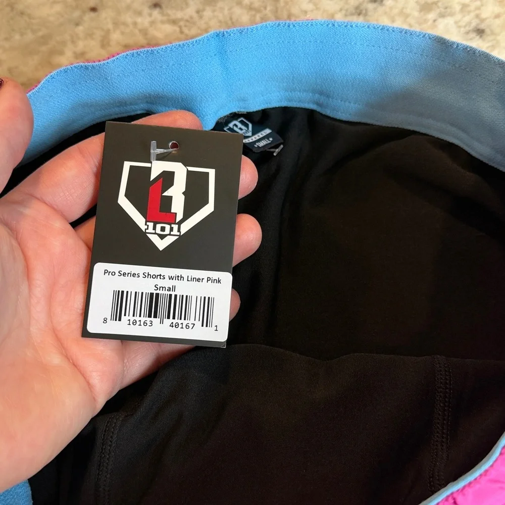 Men's Pink Athletic Shorts with Drawstring